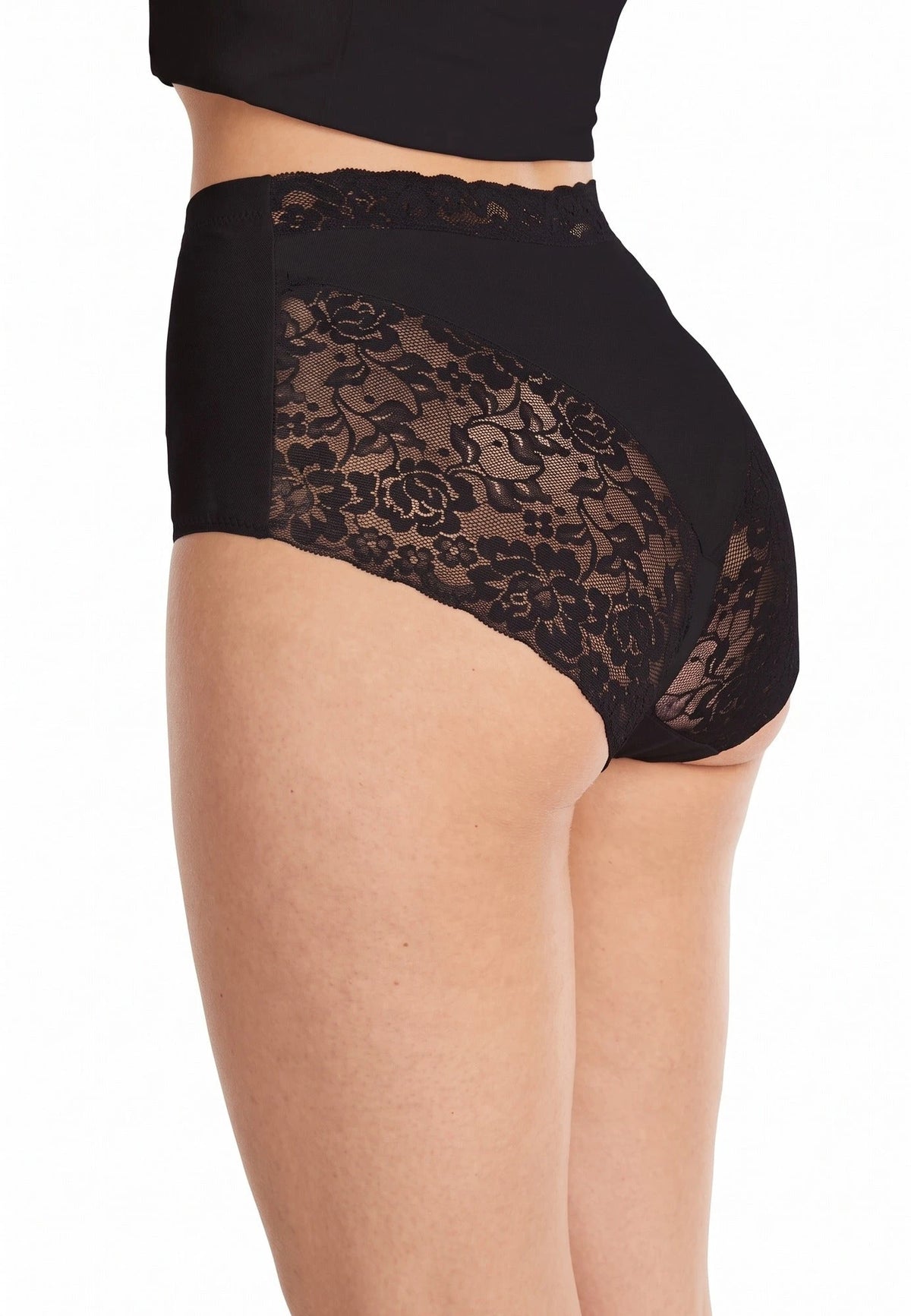 Ten Cate Multipack Ten Cate 3-pack secrets kanten high waist slip - 31758