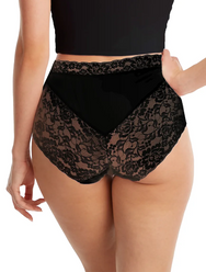 Ten Cate Multipack Ten Cate 3-pack secrets kanten high waist slip - 60828