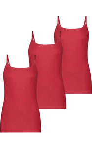 Ten Cate Multipack Ten Cate 3-pack Secrets spaghetti hemd naadloos 30249