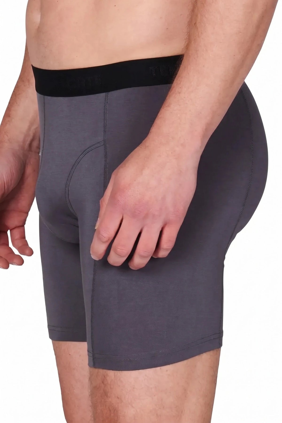 Ten cate Ten Cate 2-Pack Bamboe boxershort heren Extra lange pijpjes