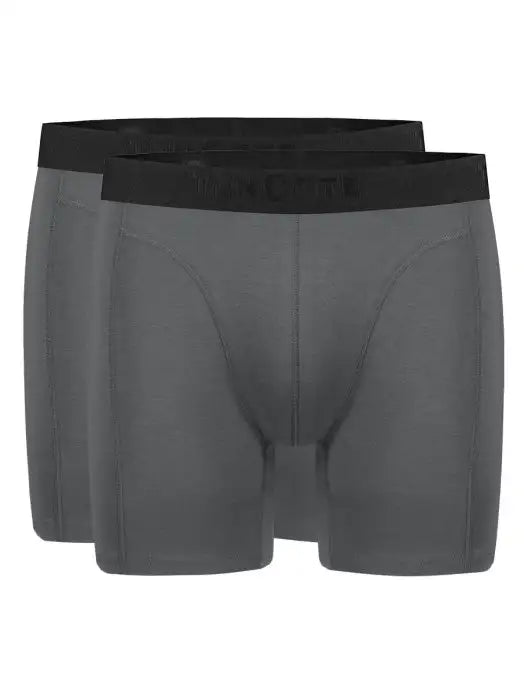 Ten cate Ten Cate 2-Pack Bamboe boxershort heren Extra lange pijpjes