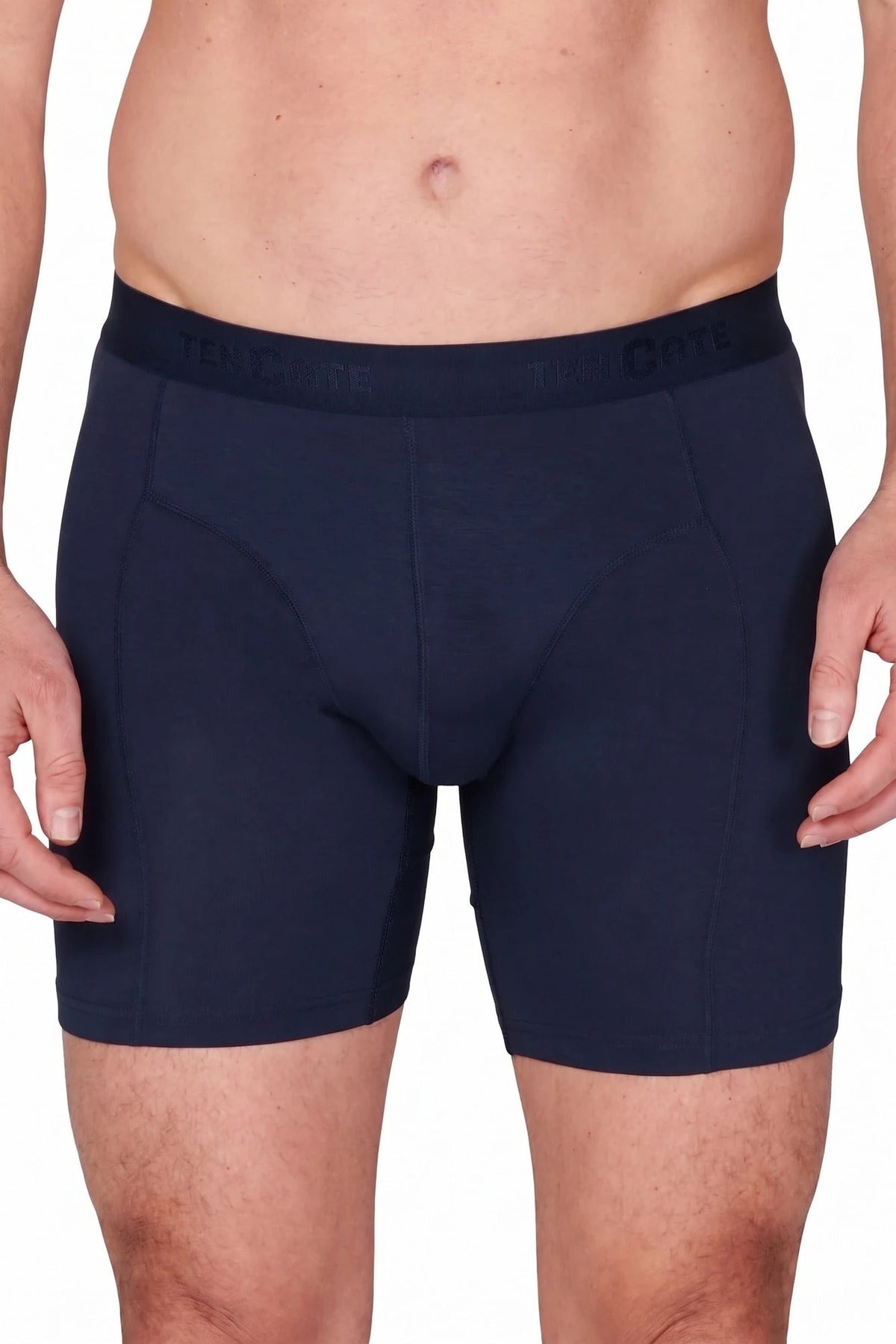 Ten cate Ten Cate 2-Pack Bamboe boxershort heren Extra lange pijpjes