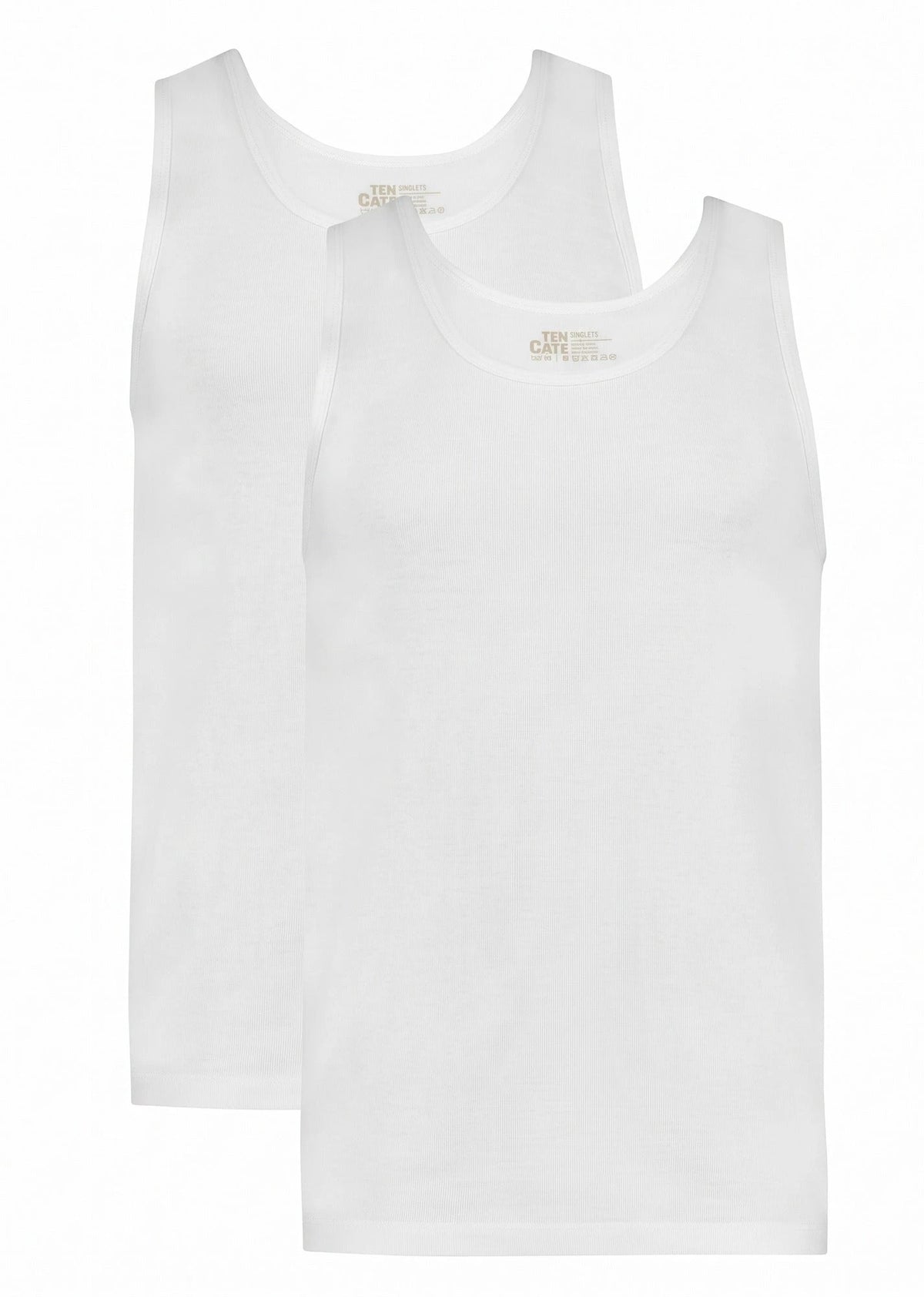 Ten cate Ten Cate 2-Pack Basics Heren singlet - 32298