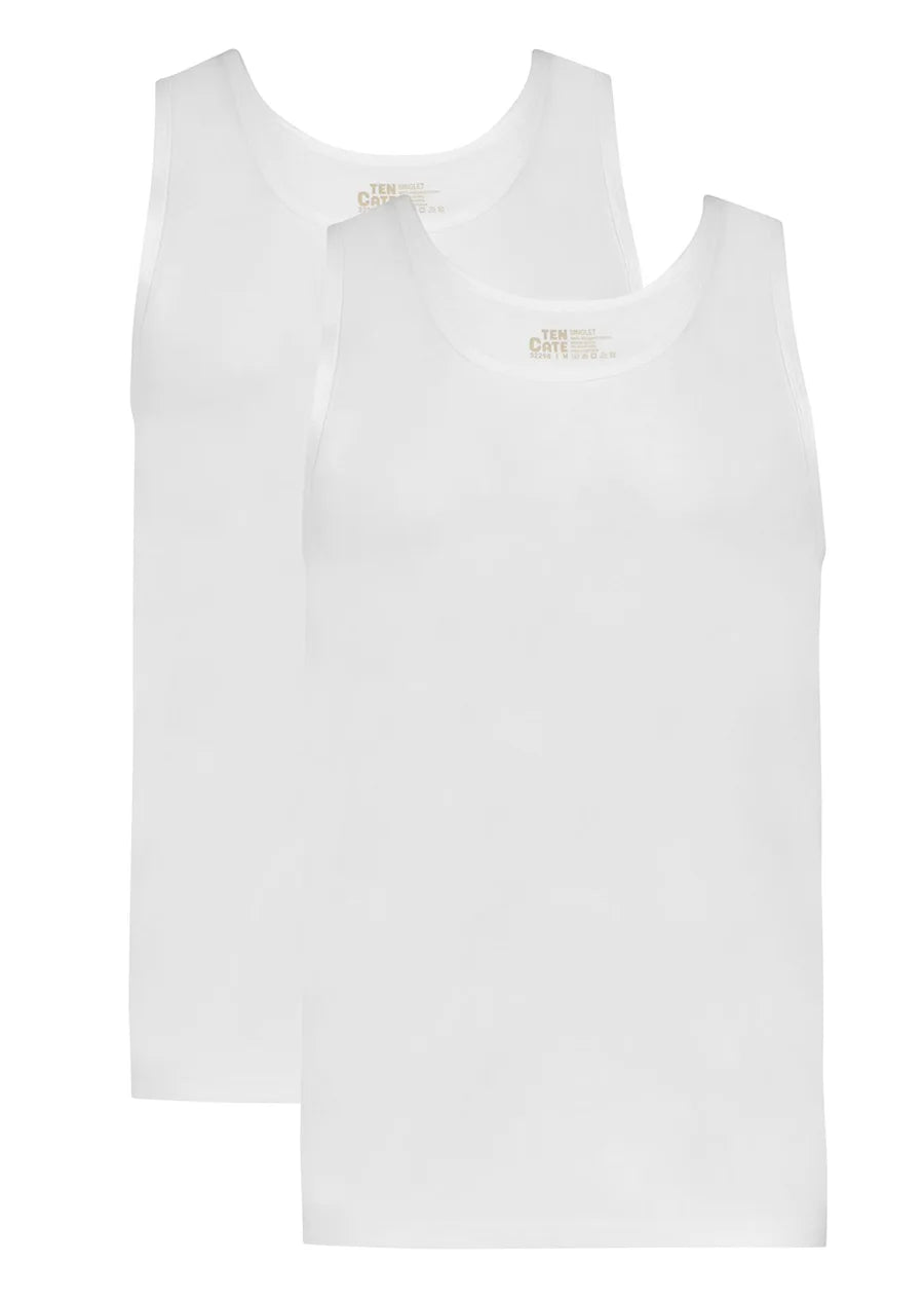 Ten cate Ten Cate 2-Pack Basics Heren singlet - 32298
