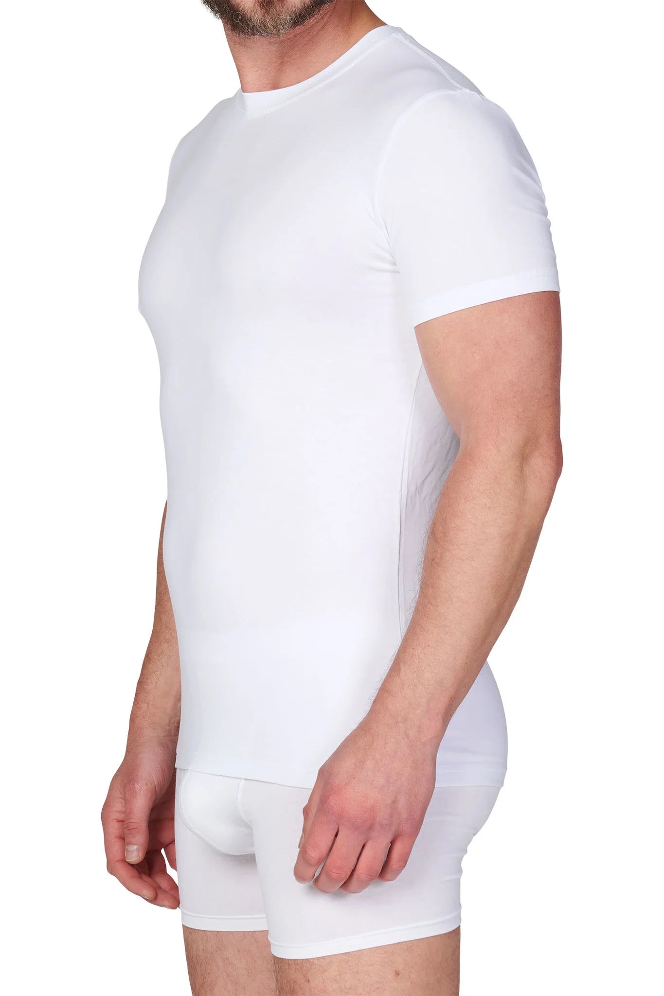 Ten cate Ten Cate 2-Pack heren T-Shirt Hoge hals - 32327