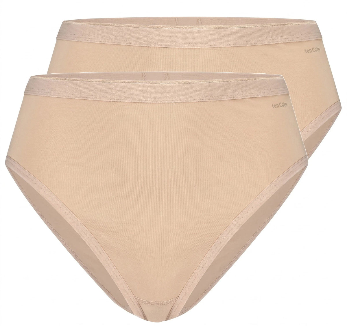 Huidskleur | pack | Overzicht 2-pack, huidskleur – Ten Cate 2-Pack Highleg slip dames 32283