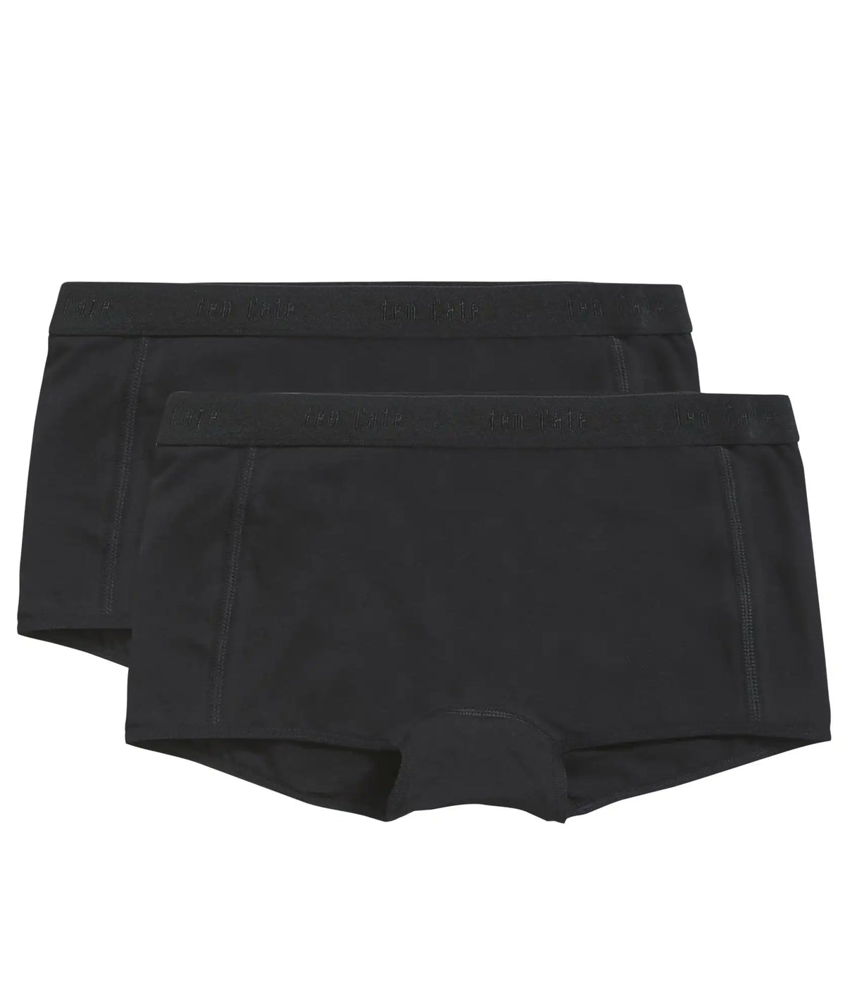 Zwart | pack | Overzicht 2-pak, zwart – Ten Cate 2-pak meisjes boxershorts Organic 31986