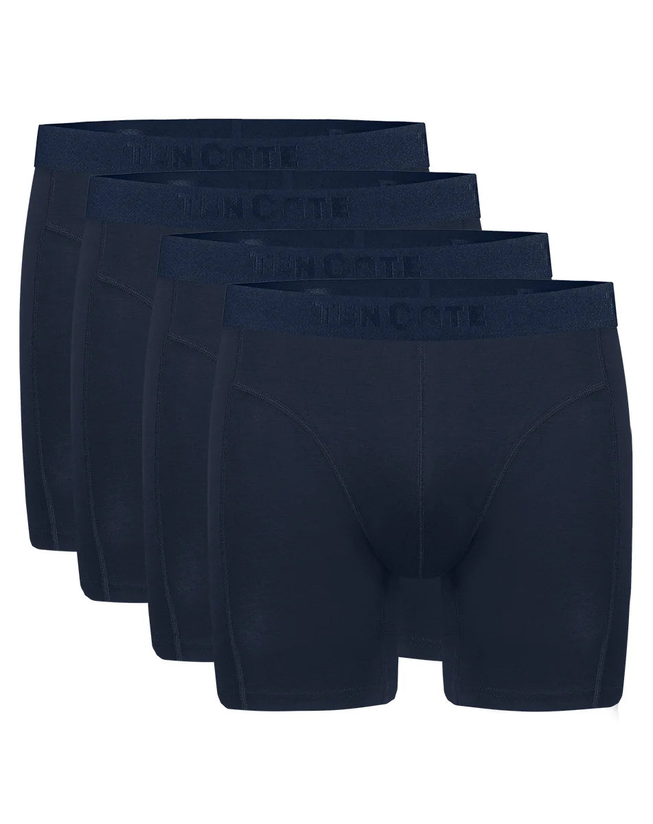 Ten cate Ten Cate 4-Pack Bamboe Heren Long boxershorts - 32389