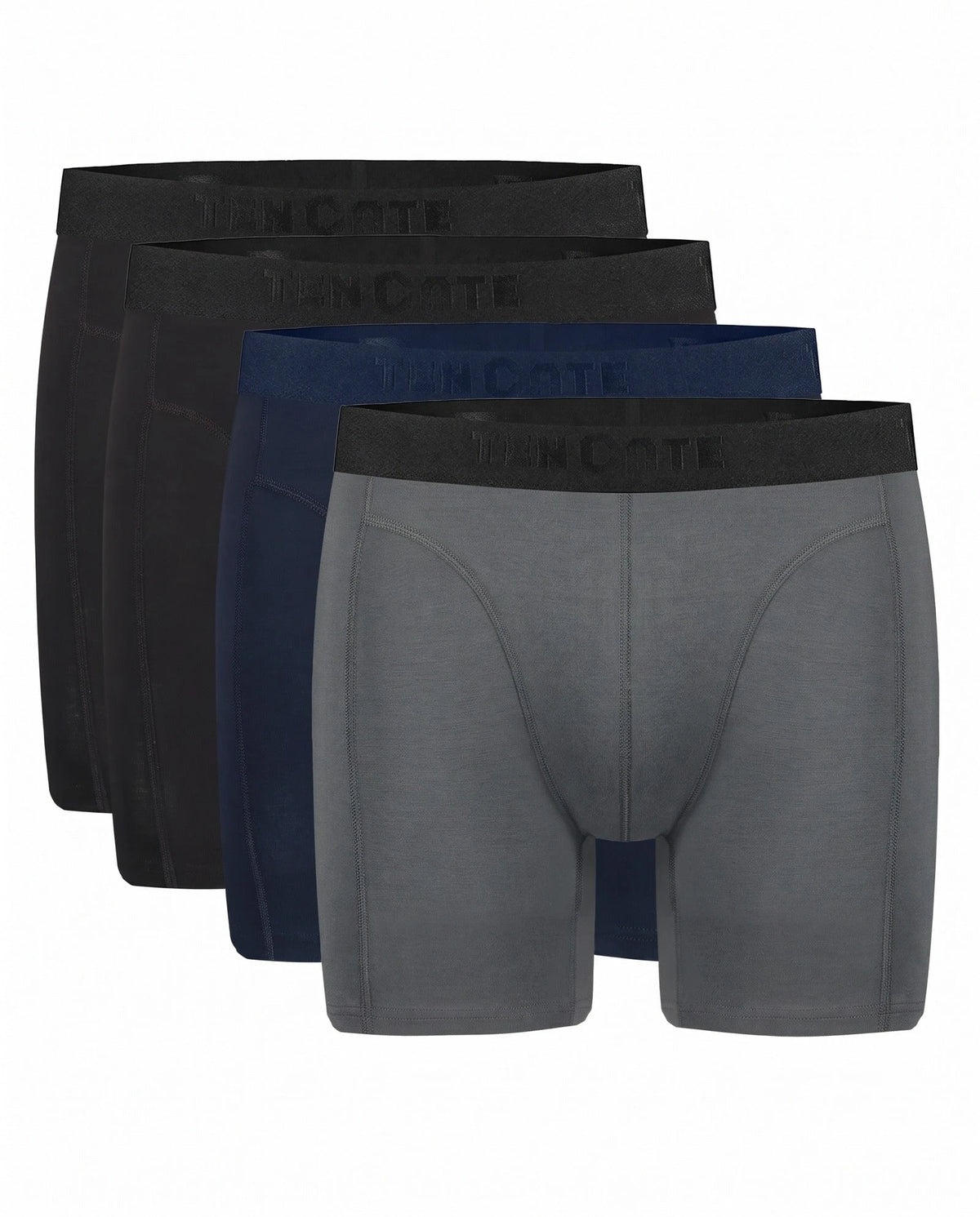 Ten cate Ten Cate 4-Pack Bamboe Heren Long boxershorts - 32389