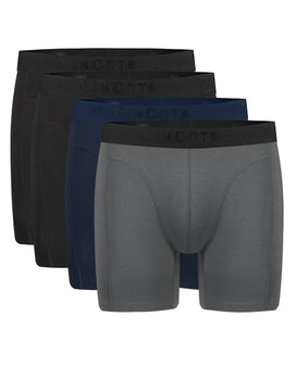 Ten cate Ten Cate 4-Pack Bamboe Heren Long boxershorts - 32389