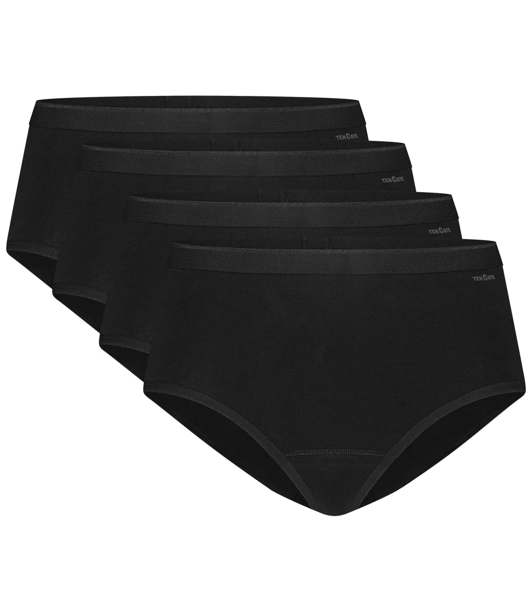 Ten cate Ten Cate 4-Pack midi dames slips - 32418 - Organic