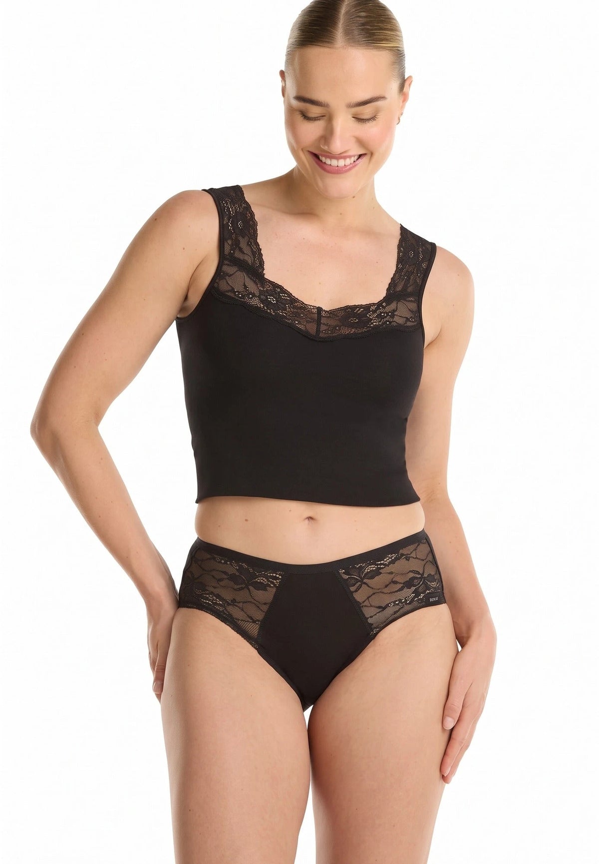 Ten cate Ten Cate Basics midi lace - kanten dames heupslip
