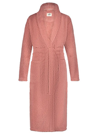 Ten cate Ten Cate dames badjas Fleece - Pink Teddy