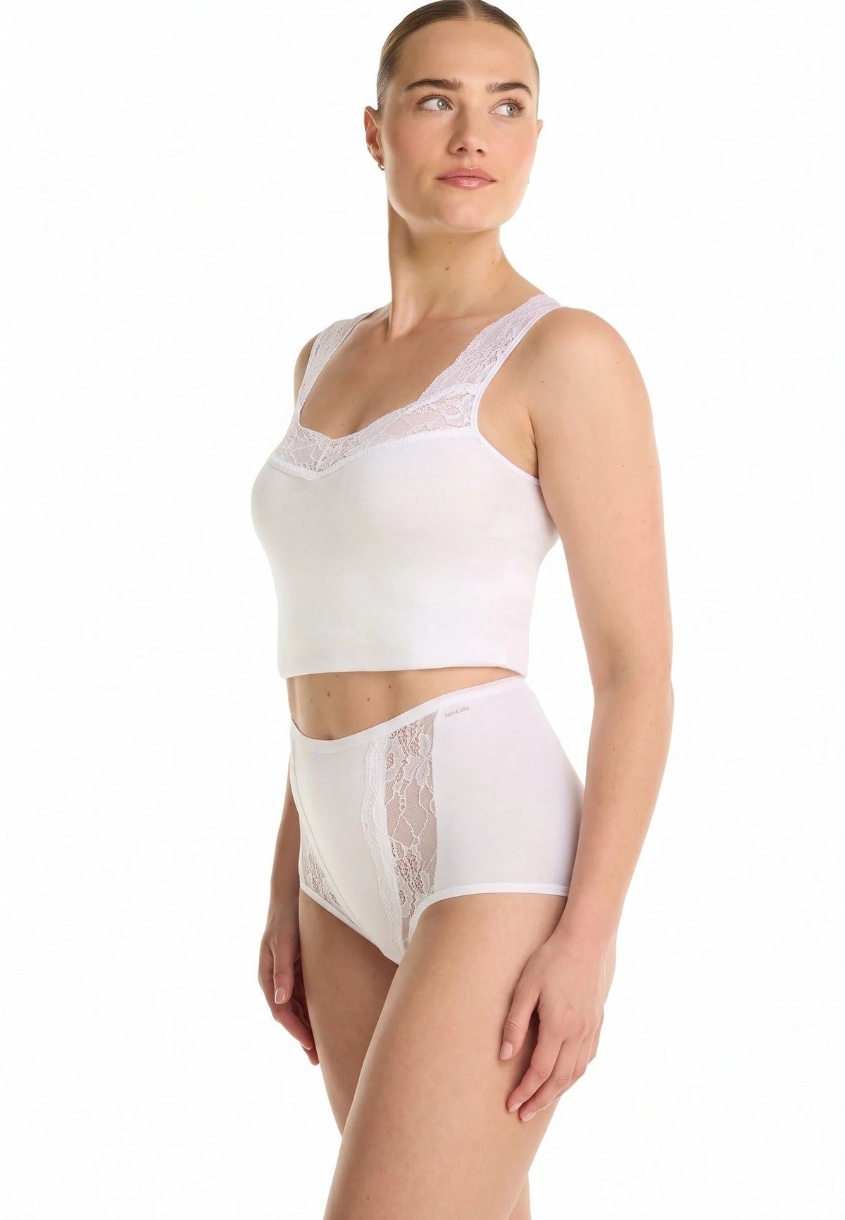 Ten cate Ten Cate dames High Waist Lace - Kanten dames taille slip