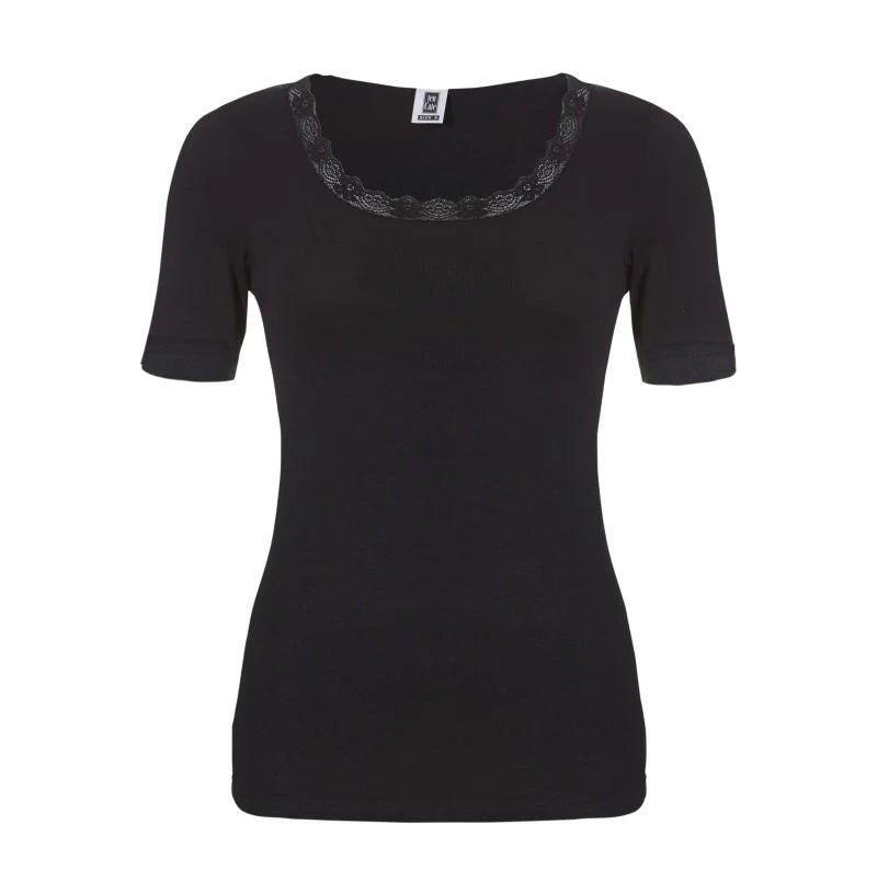 Ten cate Ten Cate dames thermo shirt korte mouw - Kant