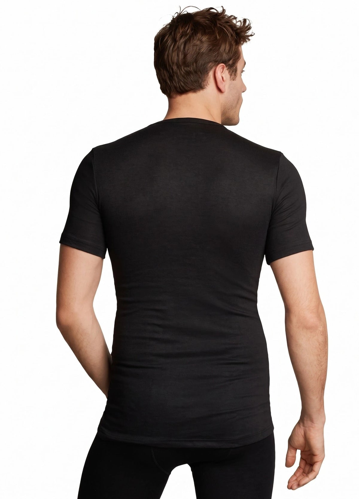 Ten cate Ten Cate heren thermo shirt Korte mouw - V-hals