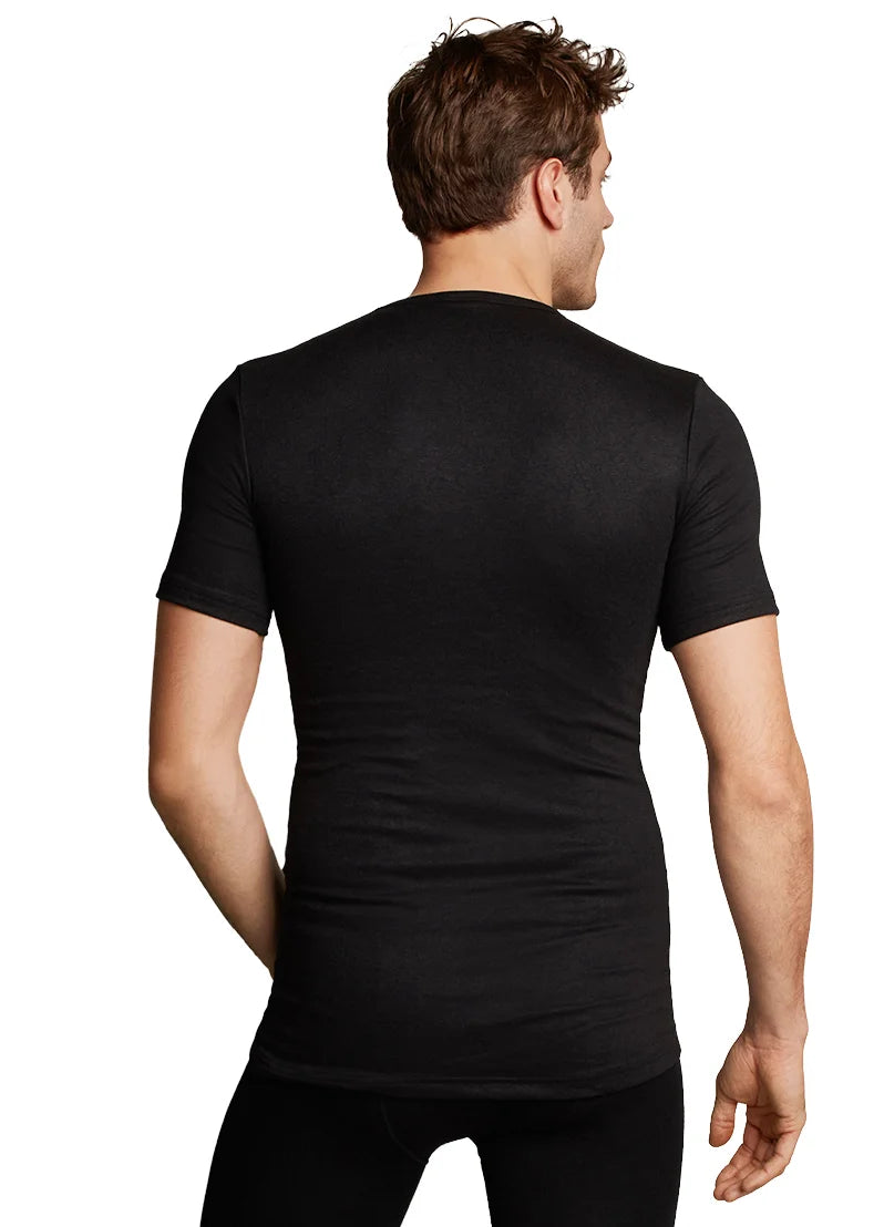 Ten cate Ten Cate heren thermo shirt Korte mouw - V-hals