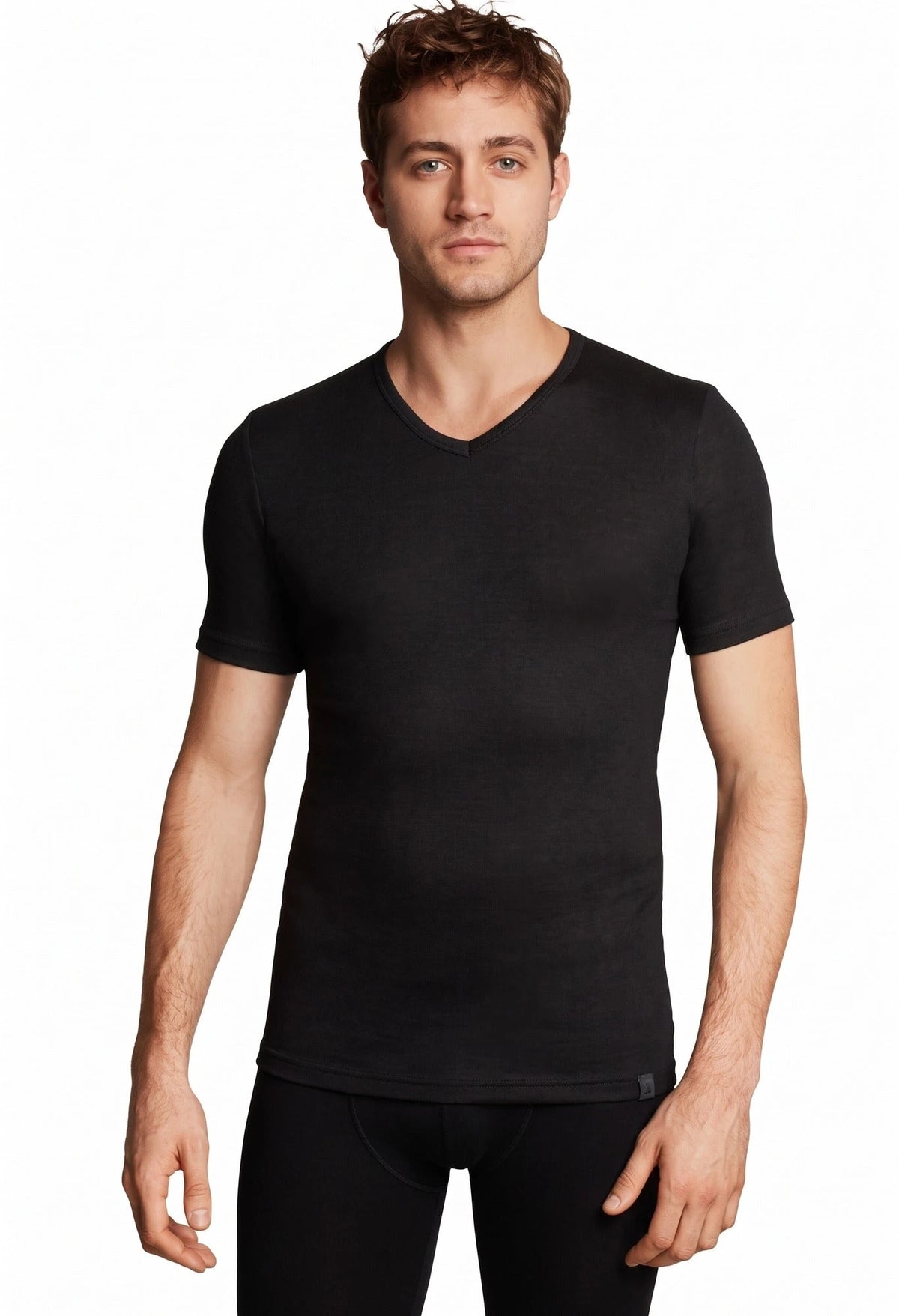 Ten cate Ten Cate heren thermo shirt Korte mouw - V-hals