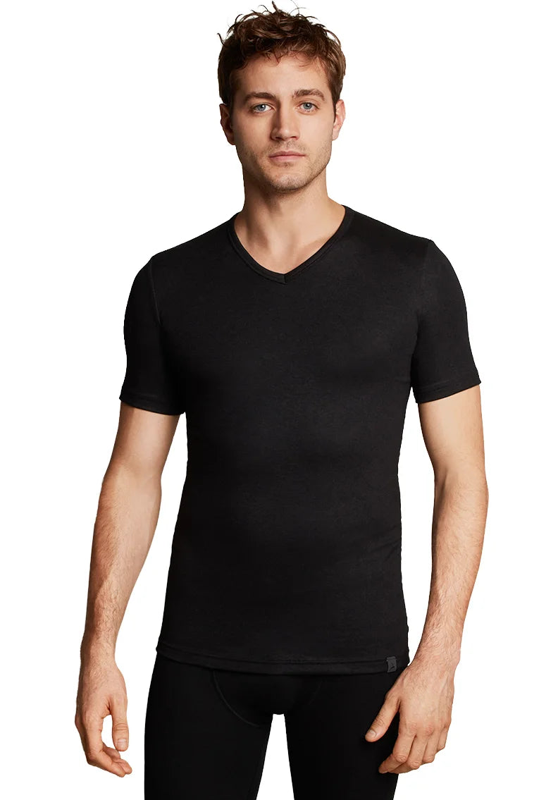 Ten cate Ten Cate heren thermo shirt Korte mouw - V-hals