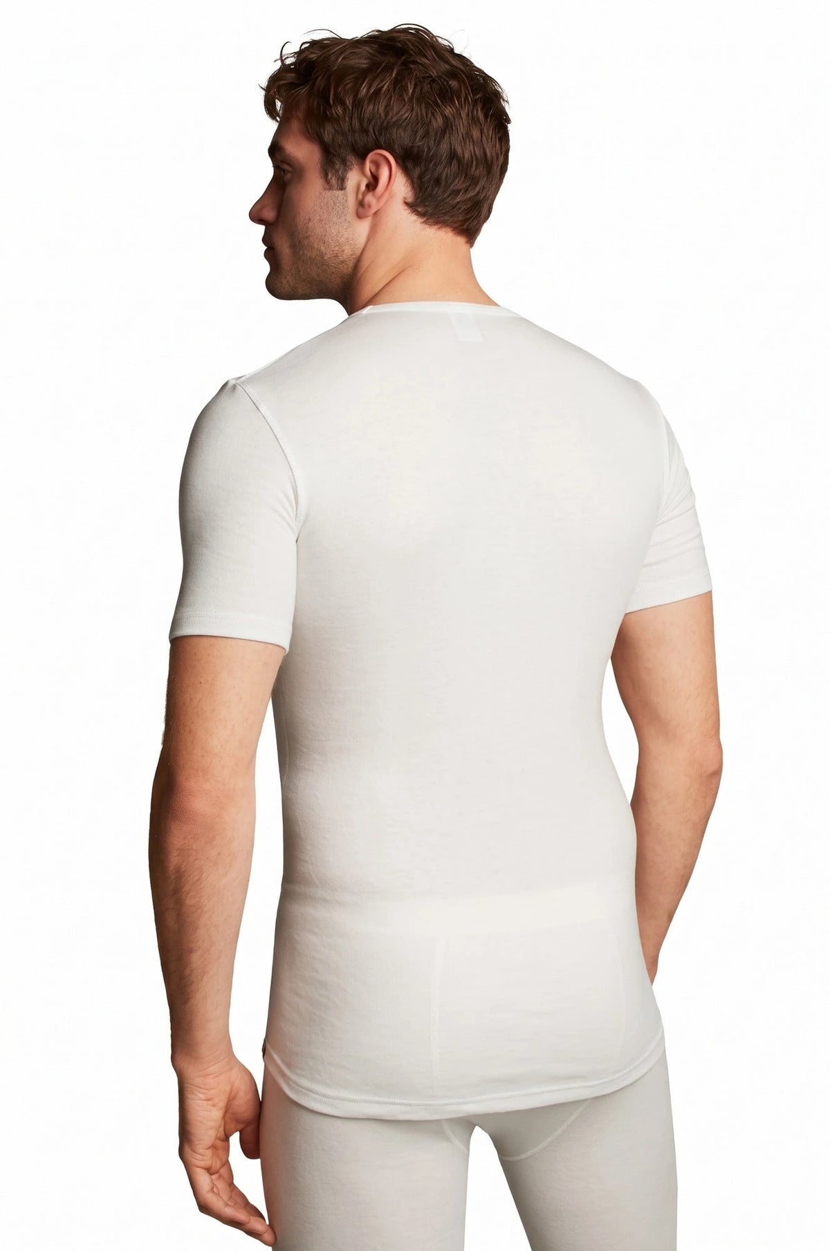 Ten cate Ten Cate heren thermo shirt Korte mouw - V-hals