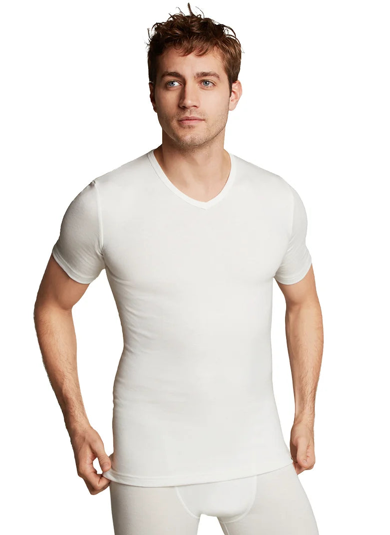 Ten cate Ten Cate heren thermo shirt Korte mouw - V-hals