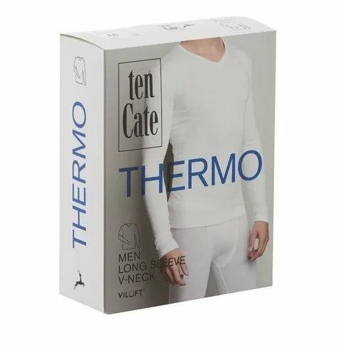 Ten cate Ten Cate heren thermo shirt Lange mouw V-hals