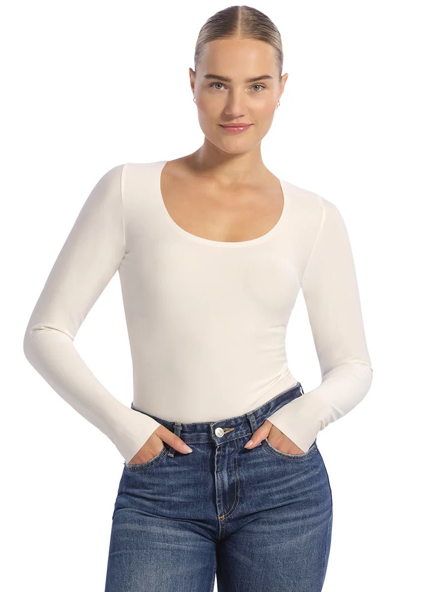 Ten cate Ten Cate Secrets Onzichtbaar ondershirt dames lange mouw - Naadloos