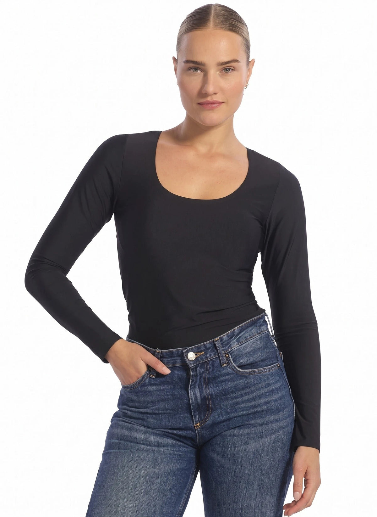 Ten cate Ten Cate Secrets Onzichtbaar ondershirt dames lange mouw - Naadloos