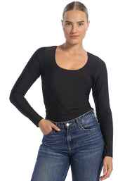 Ten cate Ten Cate Secrets Onzichtbaar ondershirt dames lange mouw - Naadloos