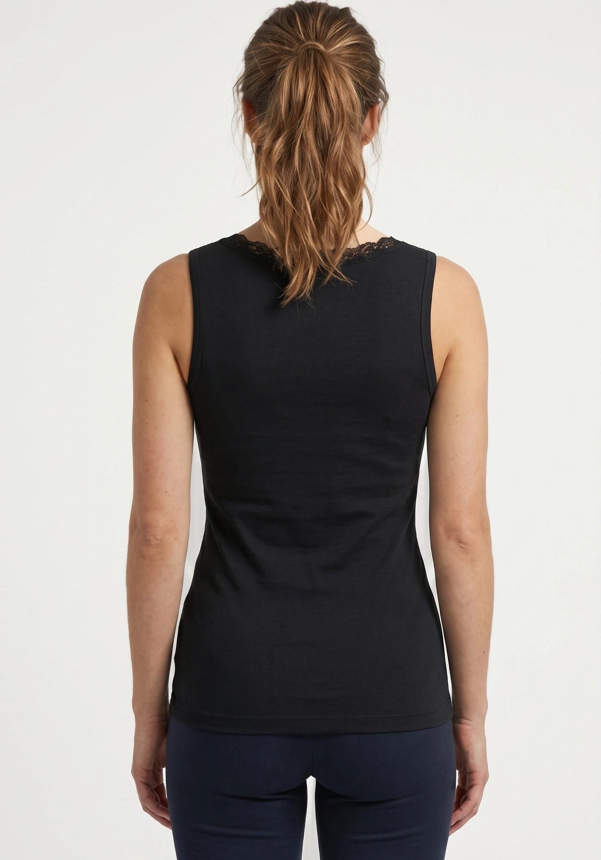 Ten cate Ten Cate Thermo kanten dames hemd - V-hals