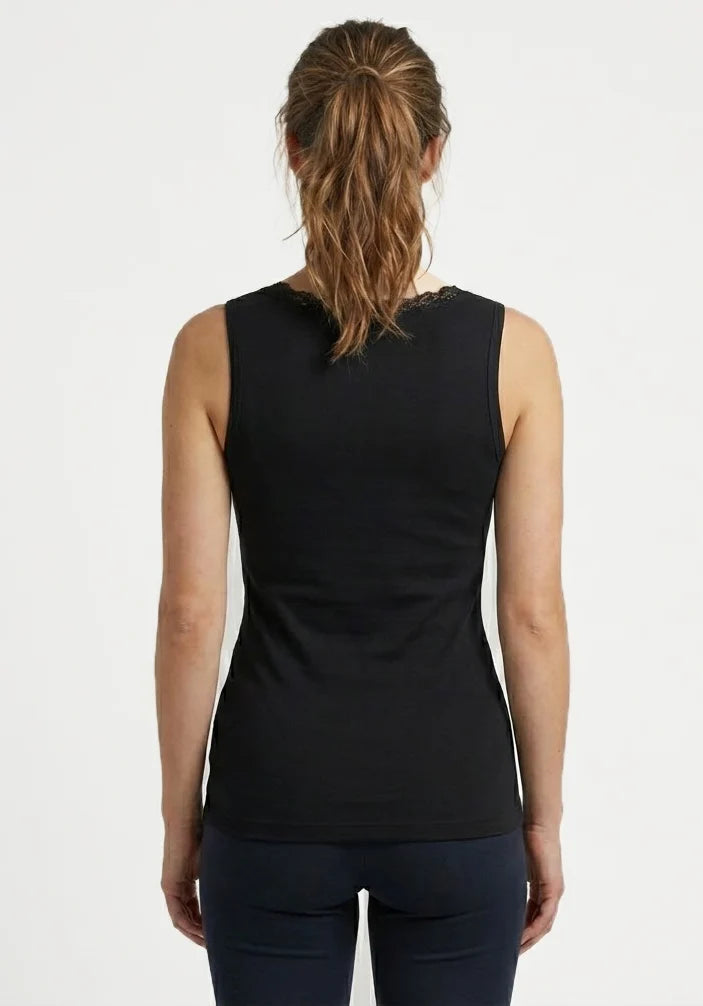 Ten cate Ten Cate Thermo kanten dames hemd - V-hals