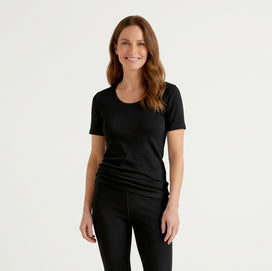 Ten Cate dames thermoshirt korte mouw - Stay Warm