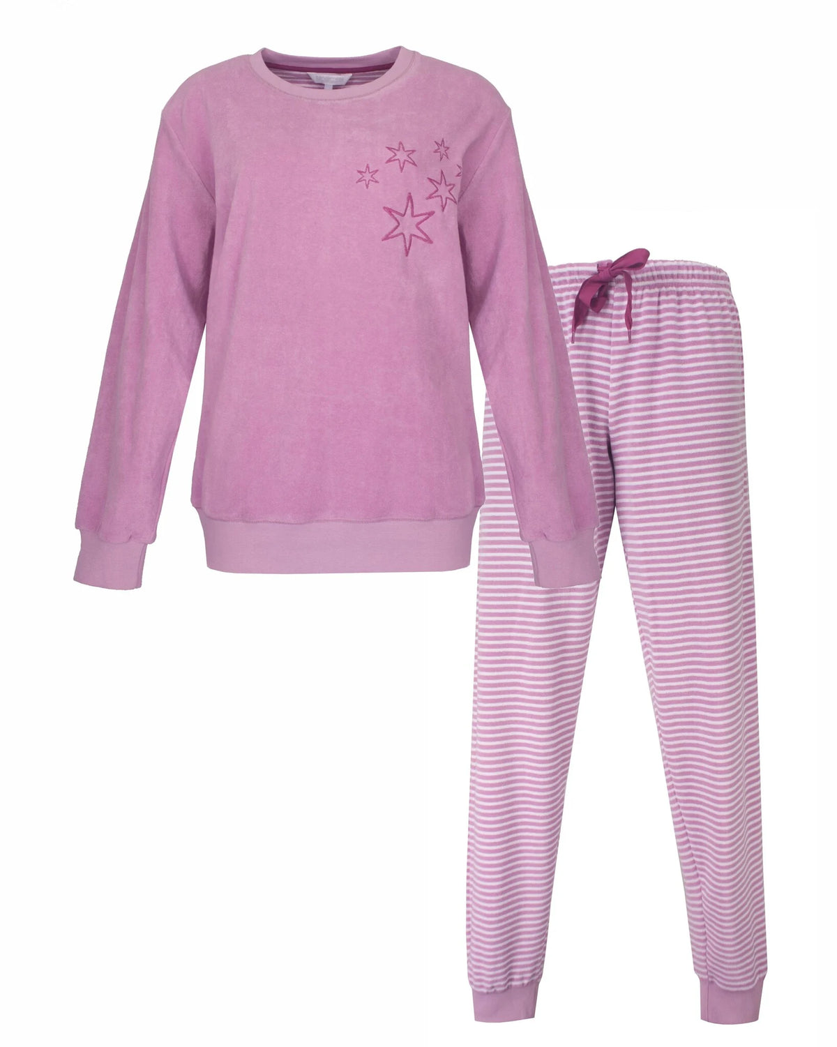 Tenderness dames pyjama Badstof - Pink