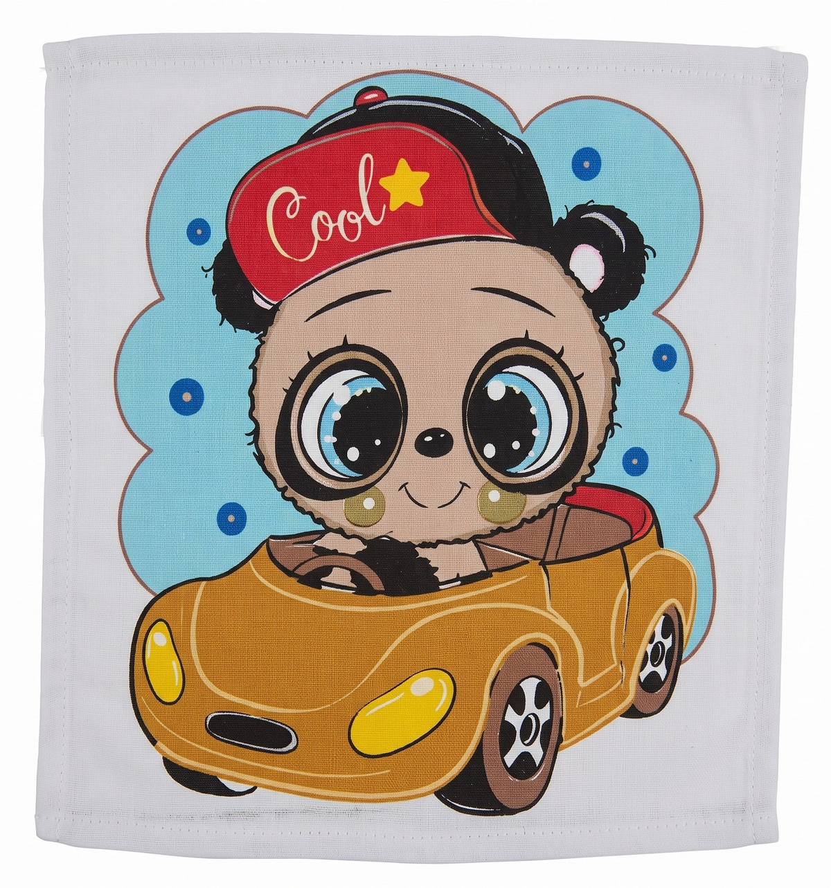 Tiseco Sofil - kinderzakdoeken-Panda- 12 stuks
