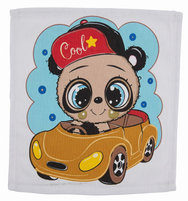 Tiseco Sofil - kinderzakdoeken-Panda- 12 stuks