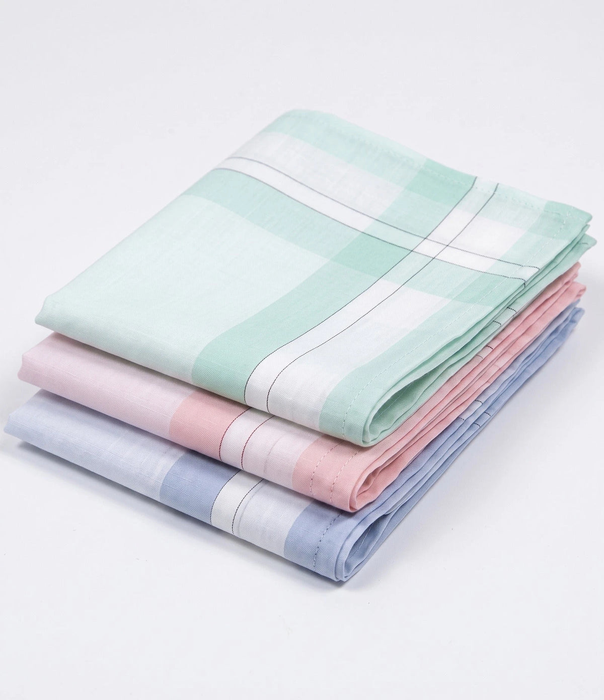 Tiseco Tiseco 12 Stuks Dames zakdoeken - Big Stripe