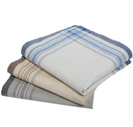 Tiseco Tiseco 12 stuks heren zakdoeken - Blue Summer