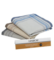 Tiseco Tiseco 12 stuks heren zakdoeken - Blue Summer