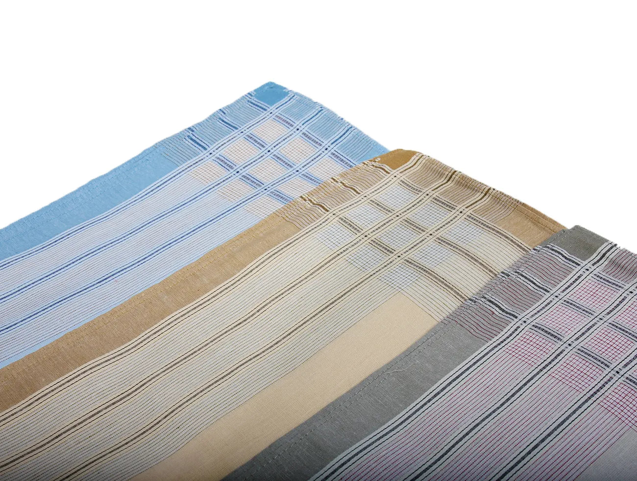 Tiseco Tiseco 12 stuks Heren zakdoeken - Happy Stripe