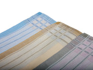Tiseco Tiseco 12 stuks Heren zakdoeken - Happy Stripe