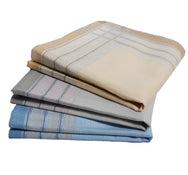 Tiseco Tiseco 12 stuks Heren zakdoeken - Happy Stripe