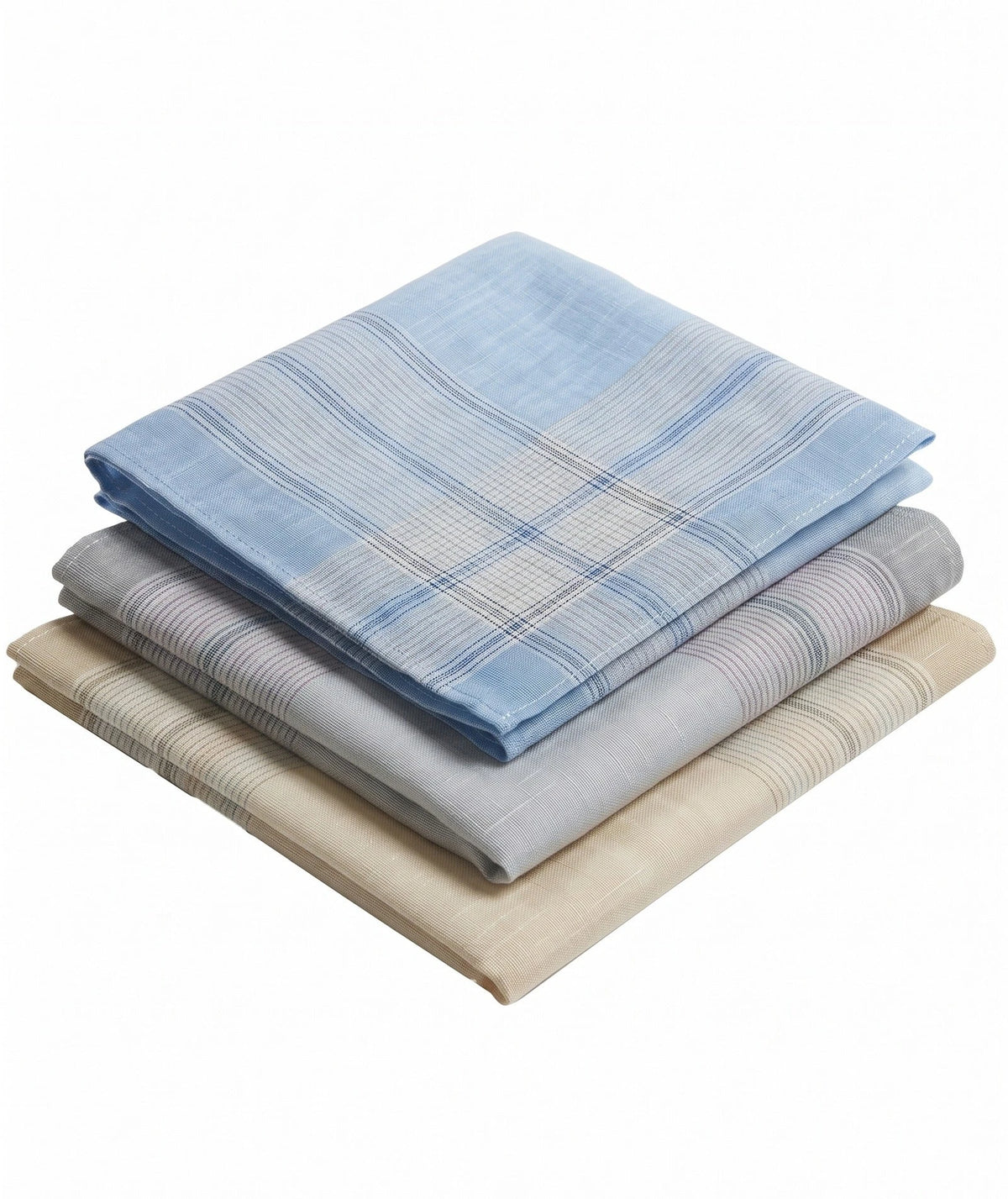 Tiseco Tiseco 12 stuks Heren zakdoeken - Happy Stripe