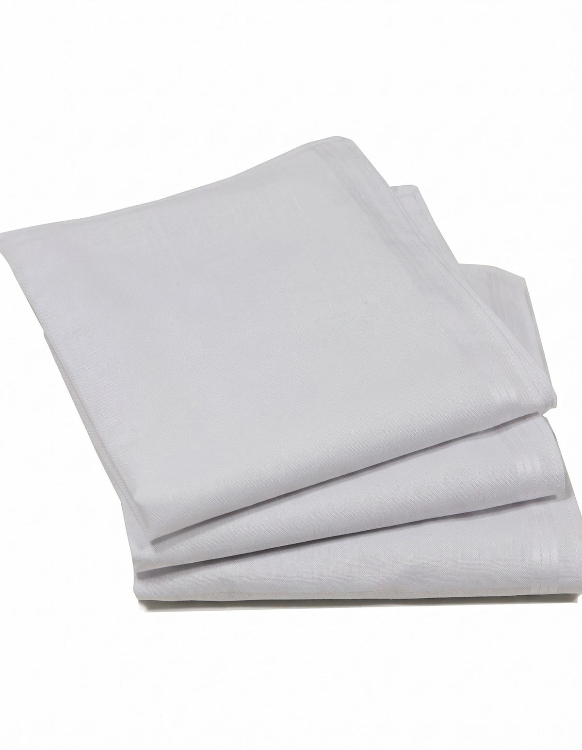 Tiseco Tiseco 12 Stuks - zakdoeken wit 35x35CM