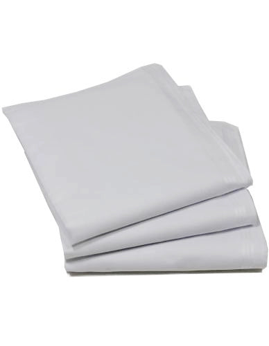 Tiseco Tiseco 12 Stuks - zakdoeken wit 35x35CM