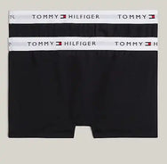 Tommy Hilfiger Tommy Hilfiger 2-Pack jongens Boxershorts - Zwart