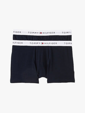 Tommy Hilfiger Tommy Hilfiger 2-Pack jongens Boxershorts - Zwart