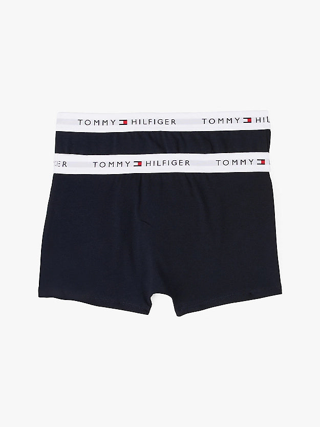 Tommy Hilfiger Tommy Hilfiger 2-Pack jongens Boxershorts - Zwart