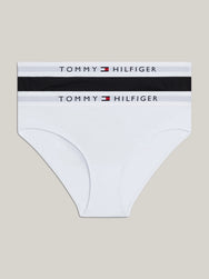 Tommy Hilfiger Tommy Hilfiger 2-pak meisjes slips - Zwart/wit
