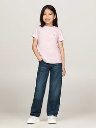 Tommy Hilfiger Tommy Hilfiger 2-pak meisjes T-shirt met ronde hals