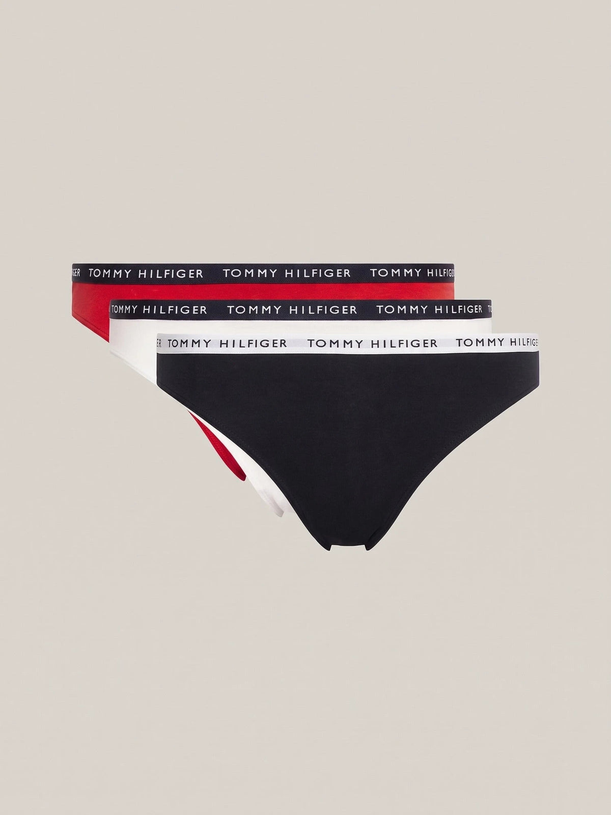Tommy Hilfiger Tommy Hilfiger 3-Pack Dames Bikini Slips - Low rise